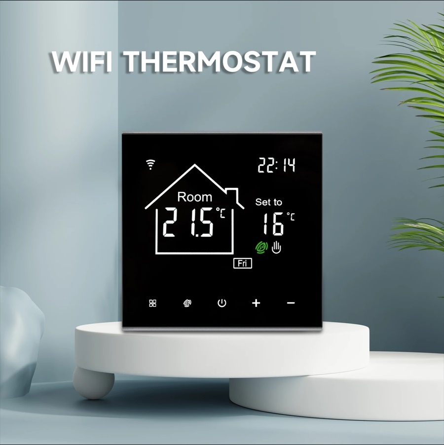 wifi-thermostat.jpg Thermostat Wi‑Fi Electronic Room Thermostat - Image 1